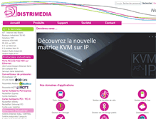 Tablet Screenshot of distrimedia.fr